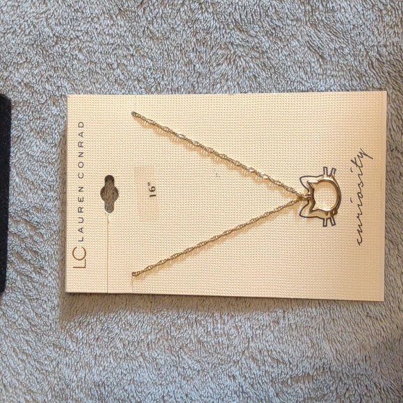Lauren Conrad kitty necklace